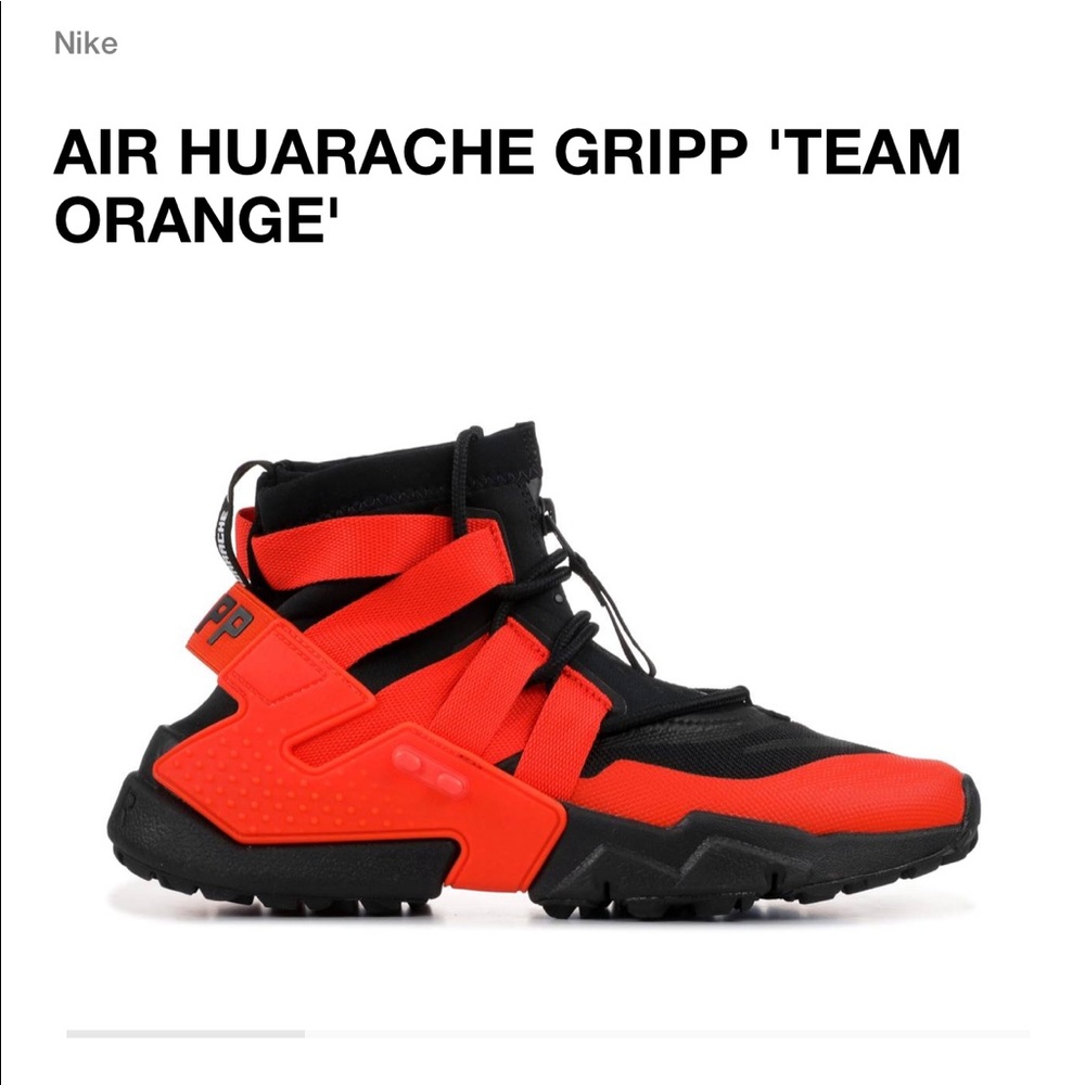 Air Huarache Gripp Team Orange